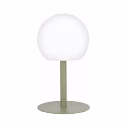 Lampe à poser LED rechargeable en métal « POP » Idéale pour vos extérieurs (terrasses, jardins, balcons) et intérieurs (table ...