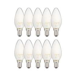 Xanlite - Lot de 10 Ampoules led Filament B35, culot E14, 6,5W cons. (60W eq.), 4000K Blanc Neutre - RPACK10RFV806FOCW