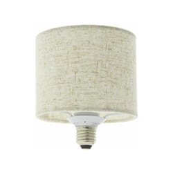 Ampoule Filament led déco Abat-jour Tissu, culot E27, conso. 3,5W, 210 lumens, Blanc chaud - RFDE200NL - Xanlite