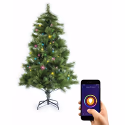 Description générale Le sapin de Noël KOZii, d'une hauteur de 150 cm, est l'élément essentiel pour une décoration festive et  ...