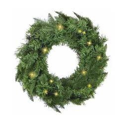 Couronne de Noël hublot led IP44 Ø45cm Blanc chaud - XMASCL45 - Xanlite