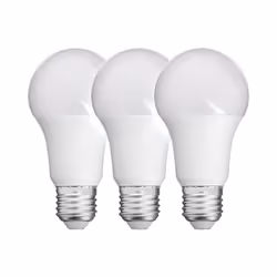 Lot de 2+1 Ampoules SMD LED A60 Opaques, culot E27, 806 lumens, conso. 8,8W éq. 60W, Blanc chaud Voici notre Pack de 3 Ampoul ...
