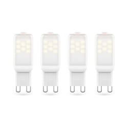 Lot de 4 Ampoules smd led Capsules, culot G9, 200 lumens, conso. 2,2W éq. 20W, Blanc chaud - PACK31ALG9200IW - Xanlite