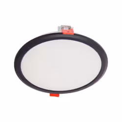 Xanlite - Spot encastrable LED rond, extra plat, cons. 12W, 1650 lumens, CCT, IP44, Plusieurs coloris - DOP850RIPCCT