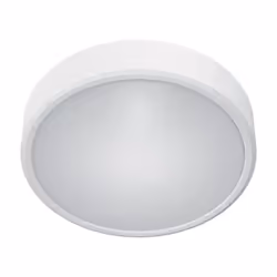 Xanlite - Spot encastrable/en saillie LED rond, extra plat, cons. 18W, 2500 lumens, CCT, IP44, Blanc - KSDOP1400RBIPCCT