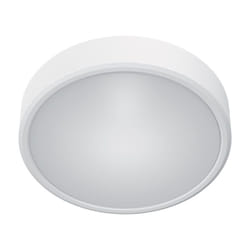 Xanlite - Spot encastrable/en saillie led rond, extra plat, cons. 18W, 2500 lumens, cct, IP44, Blanc