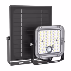 Xanlite - Projecteur mural Solaire 10W, 1400 lumens, IP65, détecteur de mouvement désactivable - PRS10WMCEE