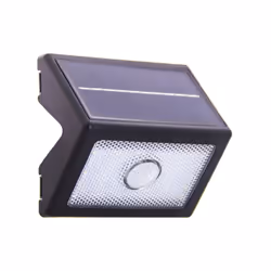 Xanlite - Applique solaire LED IP44, 400 lumens, détecteur de mouvements, Noir - APS400D