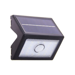 Xanlite - Applique solaire LED IP44, 400 lumens, détecteur de mouvements, Noir - APS400D