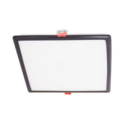 Xanlite - Spot encastrable led carré, extra plat, cons. 18W, 2500 lumens, cct, Plusieurs coloris
