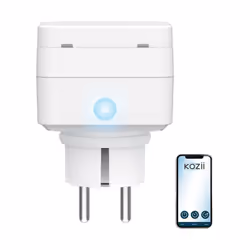 KOZii - Prise connectée extérieure IP44, 3680W - KPRI3680IP
