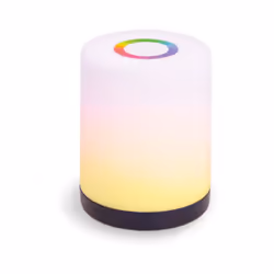 Xanlite - Lampe à poser LED RVB et blanc chaud, tactile, dimmable, rechargeable USB - LAPRVBWR