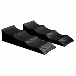 Cales pour camping-car - OPTIMA - 3 niveaux 4 / 7 /10 cm - 2500 Kg max par cale - Sac de rangement inclus - X2