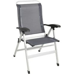 Midland - Fauteuil aluminium Confort Gris navy