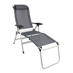 Repose-jambes - MIDLAND - Gris Navy - Contemporain - Design - Salon