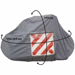 Bâche en polyester enduit imperméable 110 g/m². Protege vos vélos des intempéries, de la saleté et des regards malveillants. ...