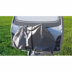 Bâche en polyester enduit imperméable 100 g/m². Très résistante, légère et hydrofuge, elle protège efficacement vos vélos à l ...