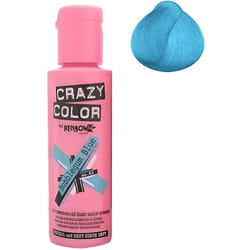 Coloration cheveux semi-permanente CRAZY COLOR BUBBLEGUM BLUE = Bleu tendre Pour un look FUN et des cheveux aux couleurs vives et