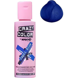 Coloration cheveux semi-permanente CRAZY COLOR Couleur : Bleu Capri Pour un look FUN et des cheveux aux couleurs vives et