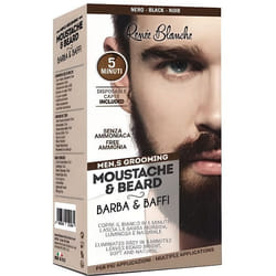 Coloration barbe et moustache Noir