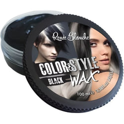 Cire coiffante et colorante Noir