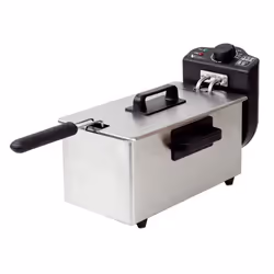 Friteuse électrique - BLACKPEAR - Modèle semi-professionnelle - Inox - Capacité 3L - Couleur Noir
