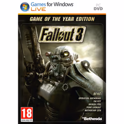 Bethesda Fallout 3: Game of the Year Edition, PC, PC, M (Mature)