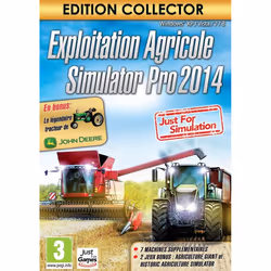 Just for Games Exploitation Agricole Simulator - Pro 2014 - Édition Collector - Just for Simulation, PC, Mode Multiplayer, Su ...