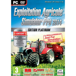 Just for Games Exploitation Agricole Simulator - Pro 2014 - Édition Platinum - Platine PC