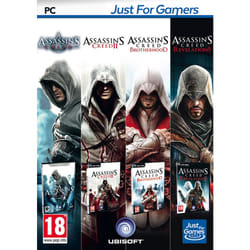 Ubisoft Assassin's Creed Quadruple Pack - Just for Games Bundle Allemand, Anglais, Espagnol, Français, Italien PC