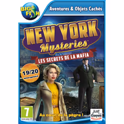 Just for Games New York Mysteries: Les Secrets de la Mafia, PC, PC, Support physique