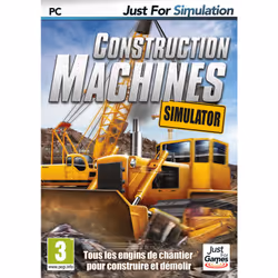 UIG Entertainment Construction Machines Simulator, PC, Support physique