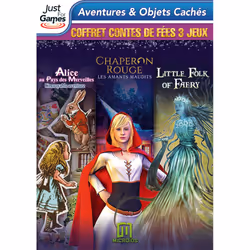 Just for Games Pack Contes de Fées : Chaperon Rouge + Alice au Pays des Merveilles + le Petit Monde Féérique, PC, Support phy ...