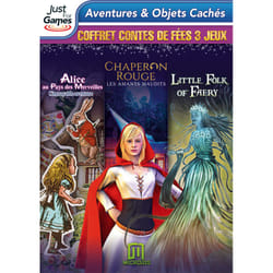 Just for Games Pack Contes de Fées : Chaperon Rouge + Alice au Pays des Merveilles + le Petit Monde Féérique Standard Anglais, Français PC