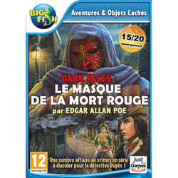 Big Fish Games Dark Tales 5 : Le Masque de la Mort Rouge par Edgar Allan Poe - Just for Games Reissue Français PC
