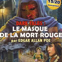 Big Fish Games Dark Tales 5 : Le Masque de la Mort Rouge par Edgar Allan Poe - Just for Games Reissue Français PC