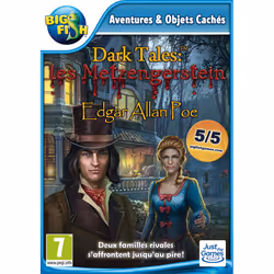 Big Fish Games Dark Tales 9 : Metzengerstein par Edgar Allan Poe, PC, Support physique