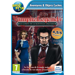 Big Fish Games Vampire Legends 3 : Le Comte de la Nouvelle-Orléans Standard PC