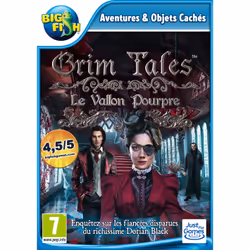 Big Fish Games Grim Tales 11 : Le Vallon Pourpre, PC, RP (Classement à venir), Support physique