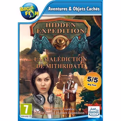 Just for Games Hidden Expedition 15 : La Malédiction de Mithridate, PC, Support physique
