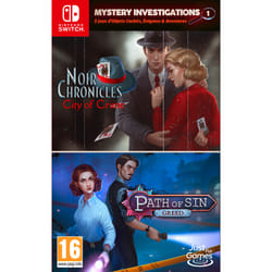 Just for Games MYSTERY INVESTIGATIONS 1 Path of Sin: Greed + Noir Chronicles: City of Crime Standard Nintendo Switch