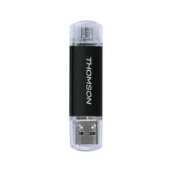 Thomson Dual 32GB lecteur USB flash 32 Go USB Type-A 2.0 Noir, Gris