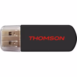 Thomson PRIMOUSB-128B, 128 Go, USB Type-A, 2.0, Casquette, Noir