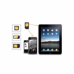 Adaptateur Carte Sim Pour Micro Sim Smartphone Android Tablette Ipad Format Sim YONIS