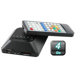 Passerelle Multimédia Full HD 1080P 4 Go HDMI USB Lecteur Carte SD HDd Externe Plastique YONIS