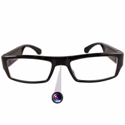 Lunettes Camera Espion Photo Vidéo 1080p 5Mp Micro SD USB Video 32GB YONIS