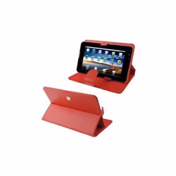 Protection Intégrale Rouge Compatible Avec Tablette 9 Pouces Étui Simili Cuir YONIS