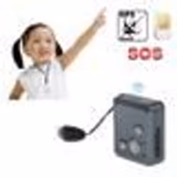 Balise GPS Miniature Tracker de Poche Enfant Micro Espion Télésecours Sos Noir YONIS