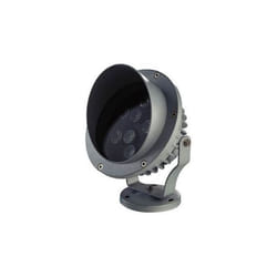 Projecteur Extérieur RGB Rvb 9LED Puissance 9W Fixation Murale Plafond Sol Acier YONIS