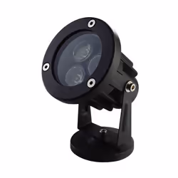 Projecteur Extérieur LED Spot Lumineux Lumière de Jour Blanc Aluminium 3W 240Lm YONIS